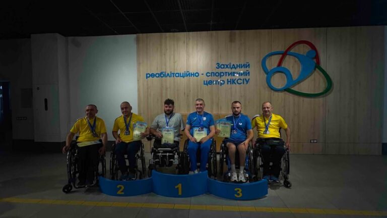 Прикарпатські спортсмени вибороли дев’ять медалей на чемпіонаті України з паранастільного тенісу (ФОТО)