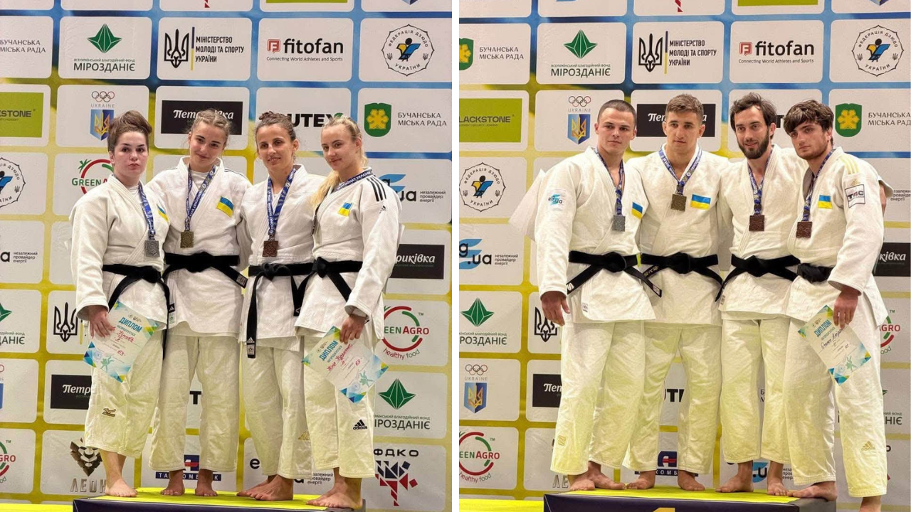 Надвірнянські дзюдоїсти вибороли чотири нагороди на чемпіонаті України (ФОТО)