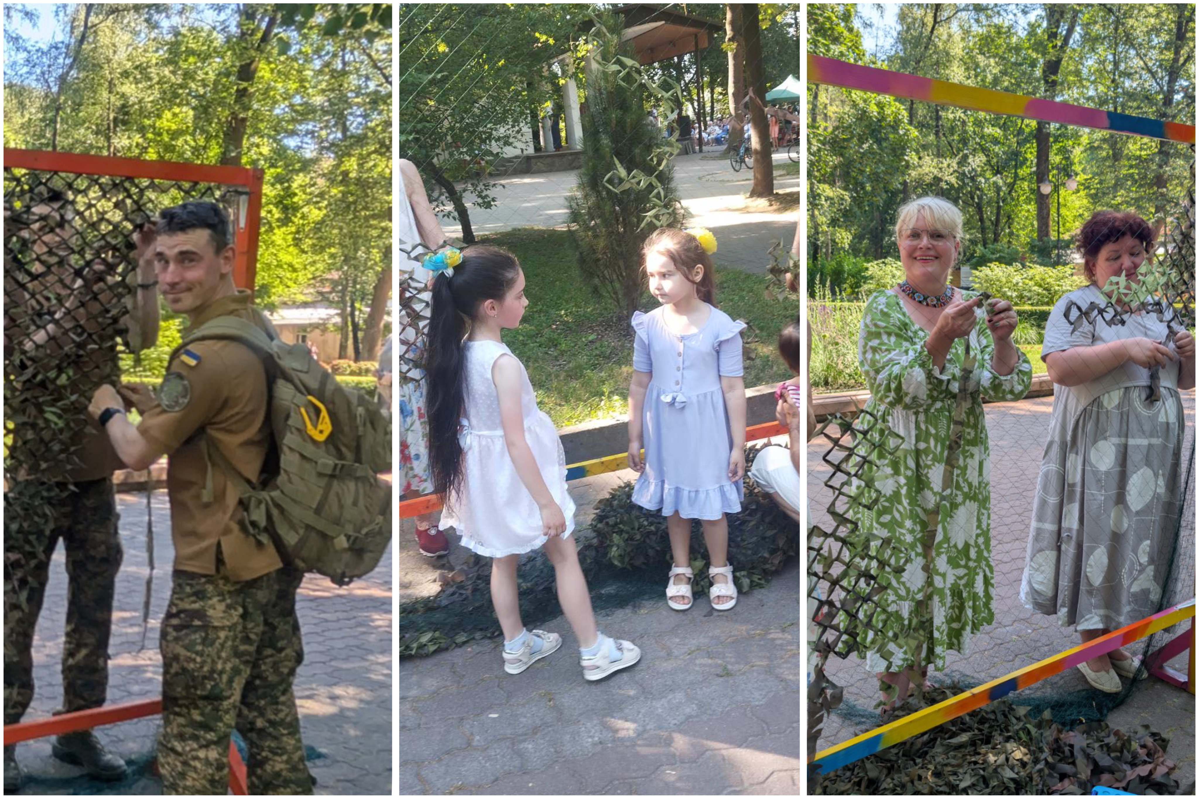 Маскувальні феї кличуть франківців плести сітки: волонтерів бракує, а черга від військових — уже на два місяці (ФОТО)