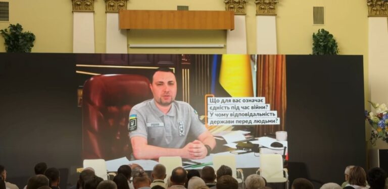 Поки триває війна — політичні процеси, як мінімум, на паузі: Буданов на Форумі Єдності