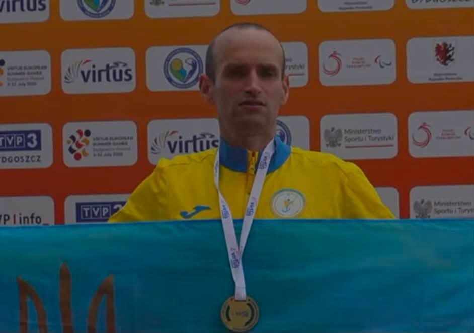 Прикарпатець Павло Волуйкевич став дворазовим чемпіоном Європейських літніх ігор VIRTUS