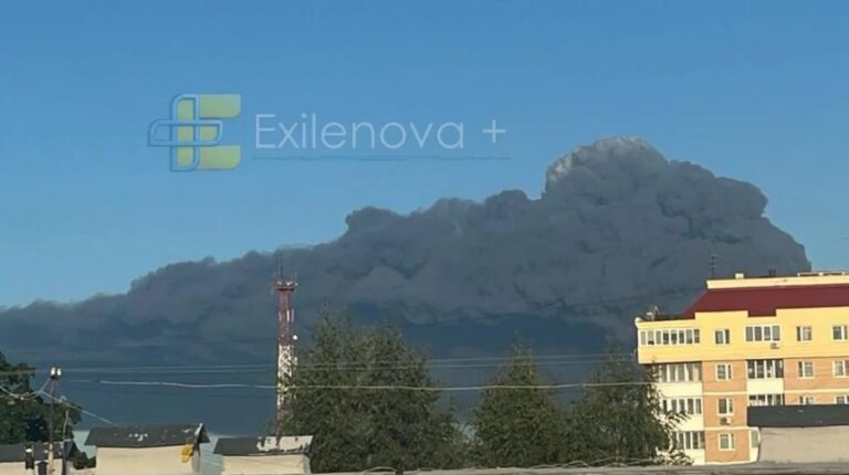 Дрони атакували Тамбовську область РФ: загорівся логістичний центр