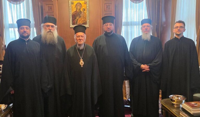Делегація з Франківська зустрілася зі Вселенським патріархом Варфоломієм (ФОТО)