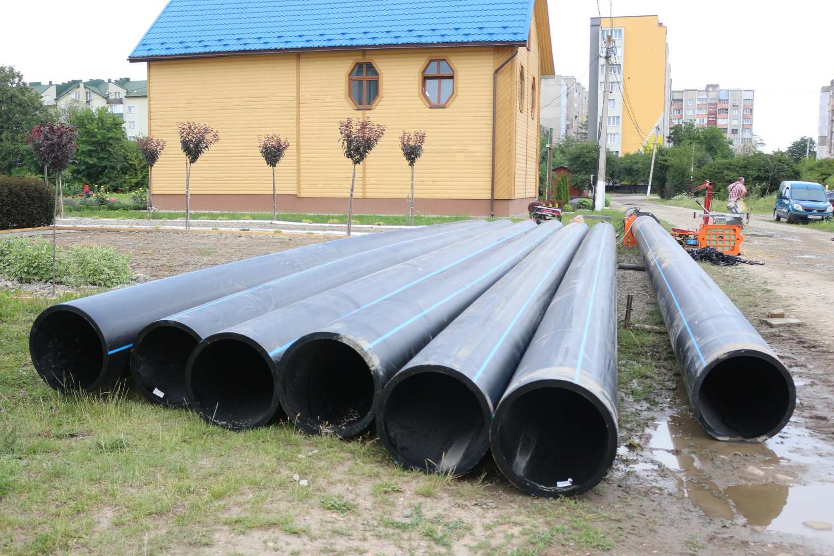 У Коломиї розпочали реконструкцію найпроблемнішої гілки водопроводу
