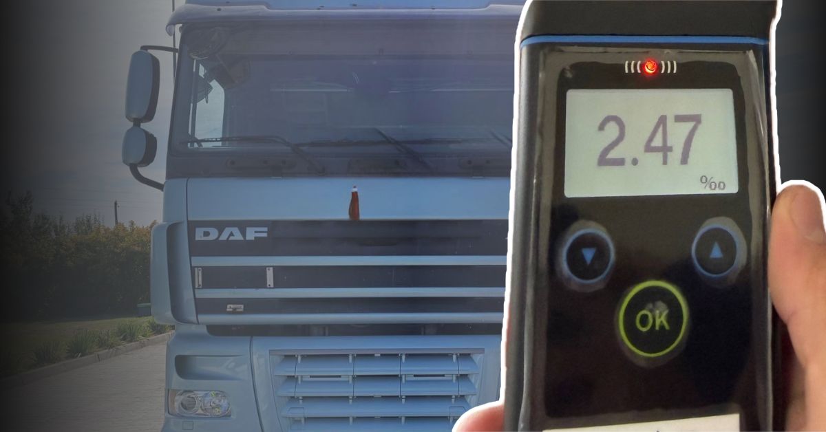 2,47 проміле алкоголю: на Коломийщині пʼяний водій вантажівки DAF врізався у Fiat