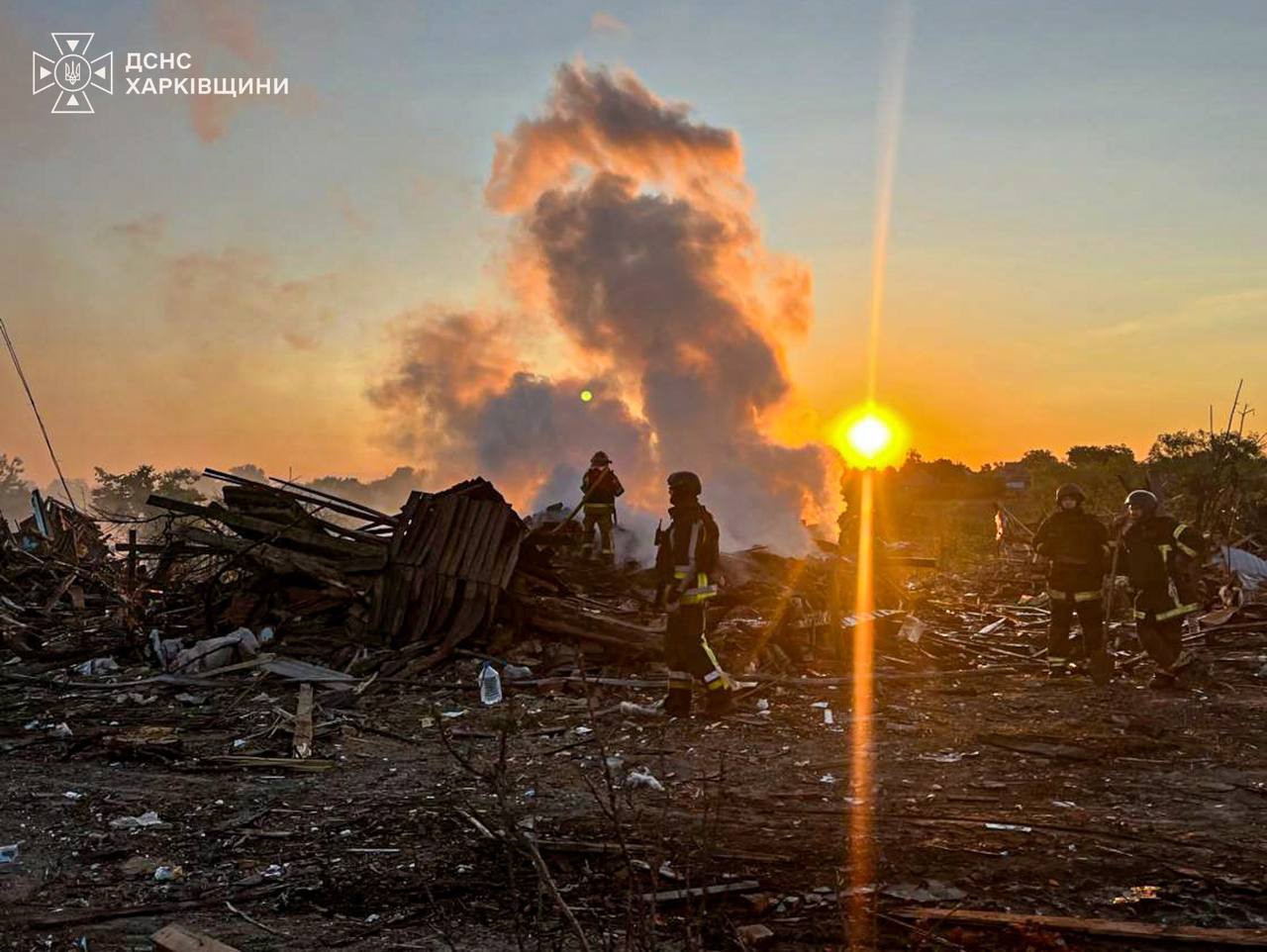 На Харківщині внаслідок масованої атаки дронів загинули дві людини, ще двоє постраждали (ФОТО)