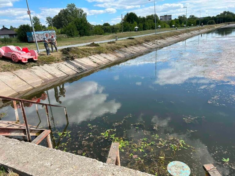 У Німецькому озері через посуху знизився рівень води (ФОТО)