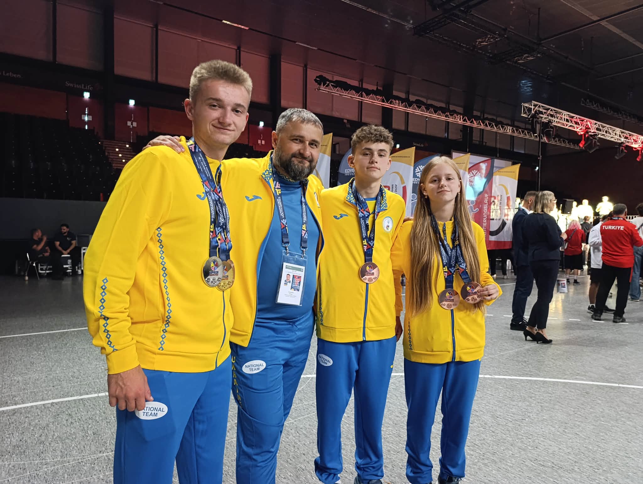 Спортсмени з Прикарпаття вибороли шість медалей на Юнацьких Європейських іграх