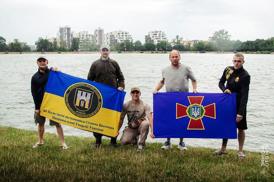 Івано-Франківські нацгвардійці 50 полку готуються переплисти Босфор (ФОТО)
