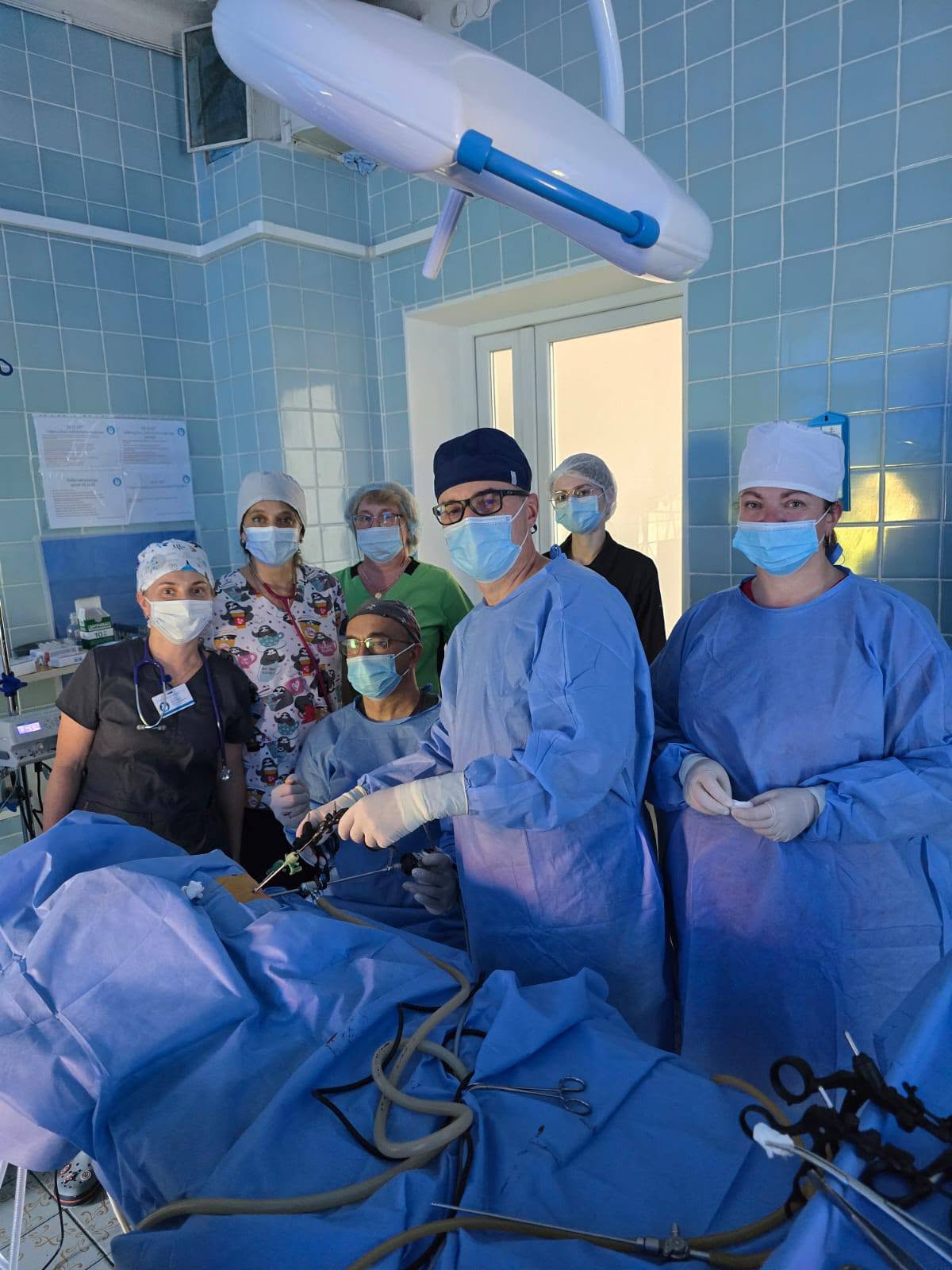 У Франківську в ОДКЛ вперше прооперували немовля з атрезією стравоходу шляхом торакоскопії