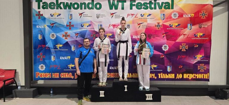 Прикарпатські тхеквондисти здобули шість медалей на чемпіонаті України