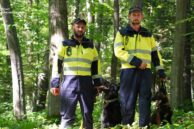 Делі та Єва допомагають шукати зниклих людей: у ДСНС показали чотирилапих рятувальниць Прикарпаття (ФОТО, ВІДЕО)