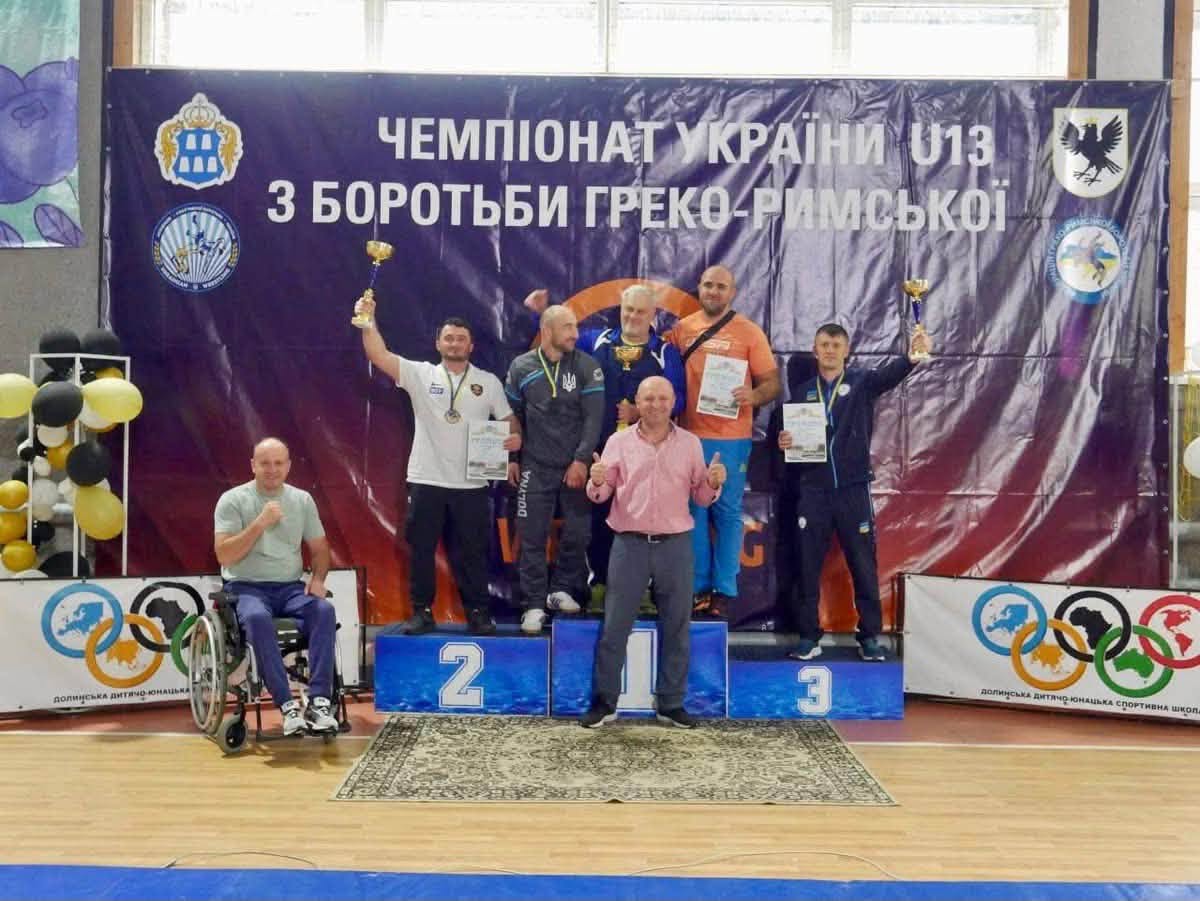 Прикарпатські спортсмени вибороли вісім медалей на чемпіонаті України U13 з греко-римської боротьби (ФОТО)