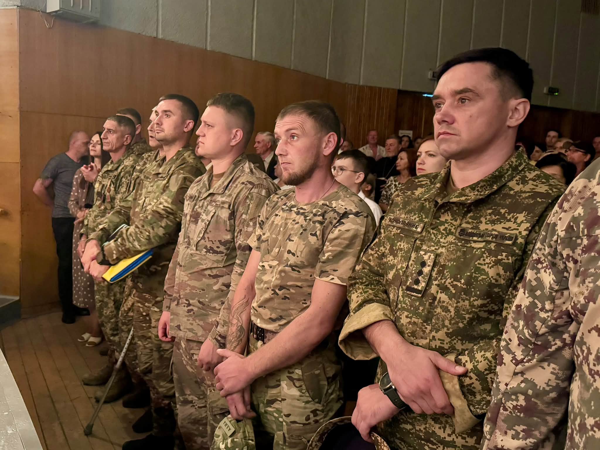 У Бурштині шістьох військових нагородили медалями “Лицар бойового чину” (ФОТО)