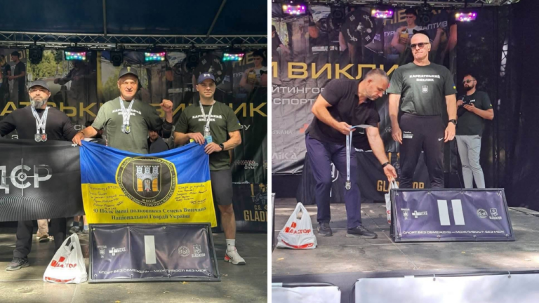 Прикарпатські ветерани вибороли два “золота” та одне “срібло” на всеукраїнському турнірі з адаптивних видів спорту