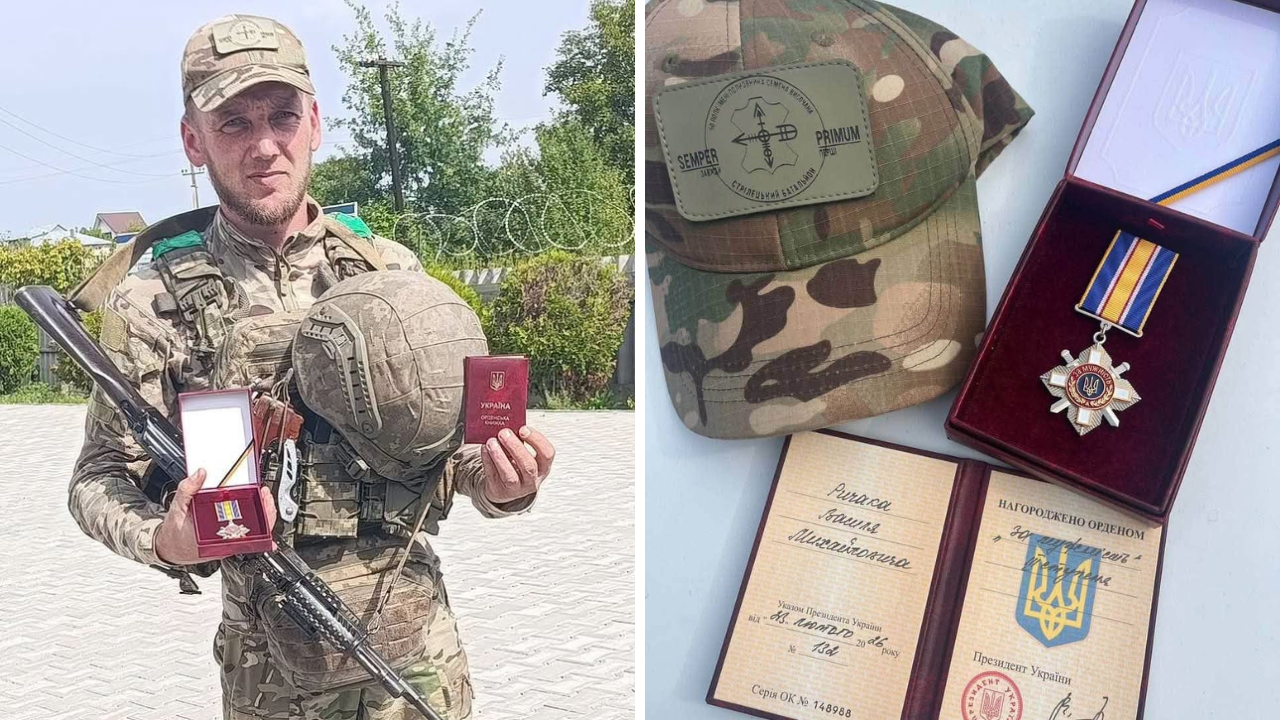 Захисника Василя Ричака з Бурштинської громади нагородили орденом “За мужність”