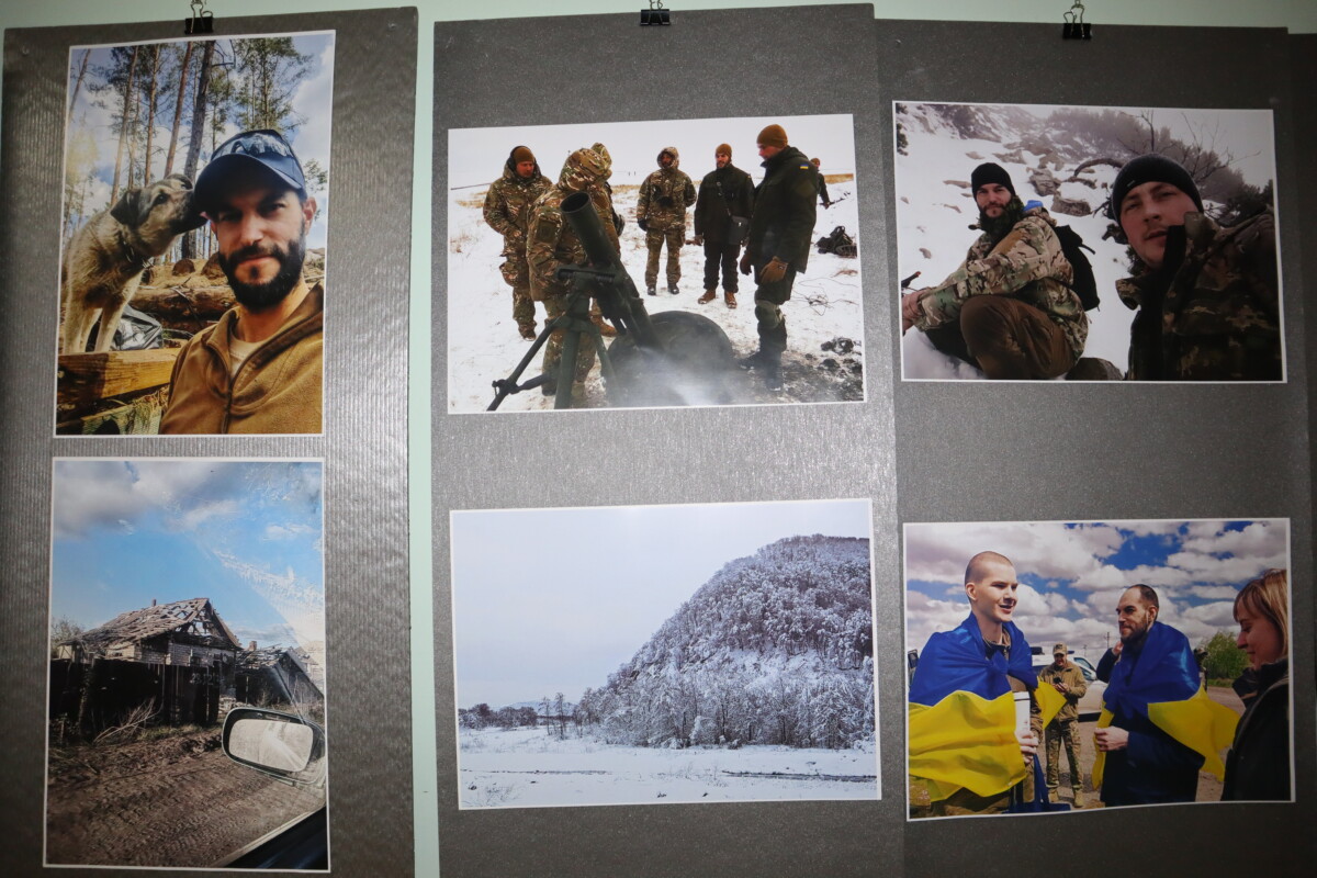 У КНУВС відкрили фотовиставку, присвячену пам’яті захисника Андрія Плитуса (ФОТО)