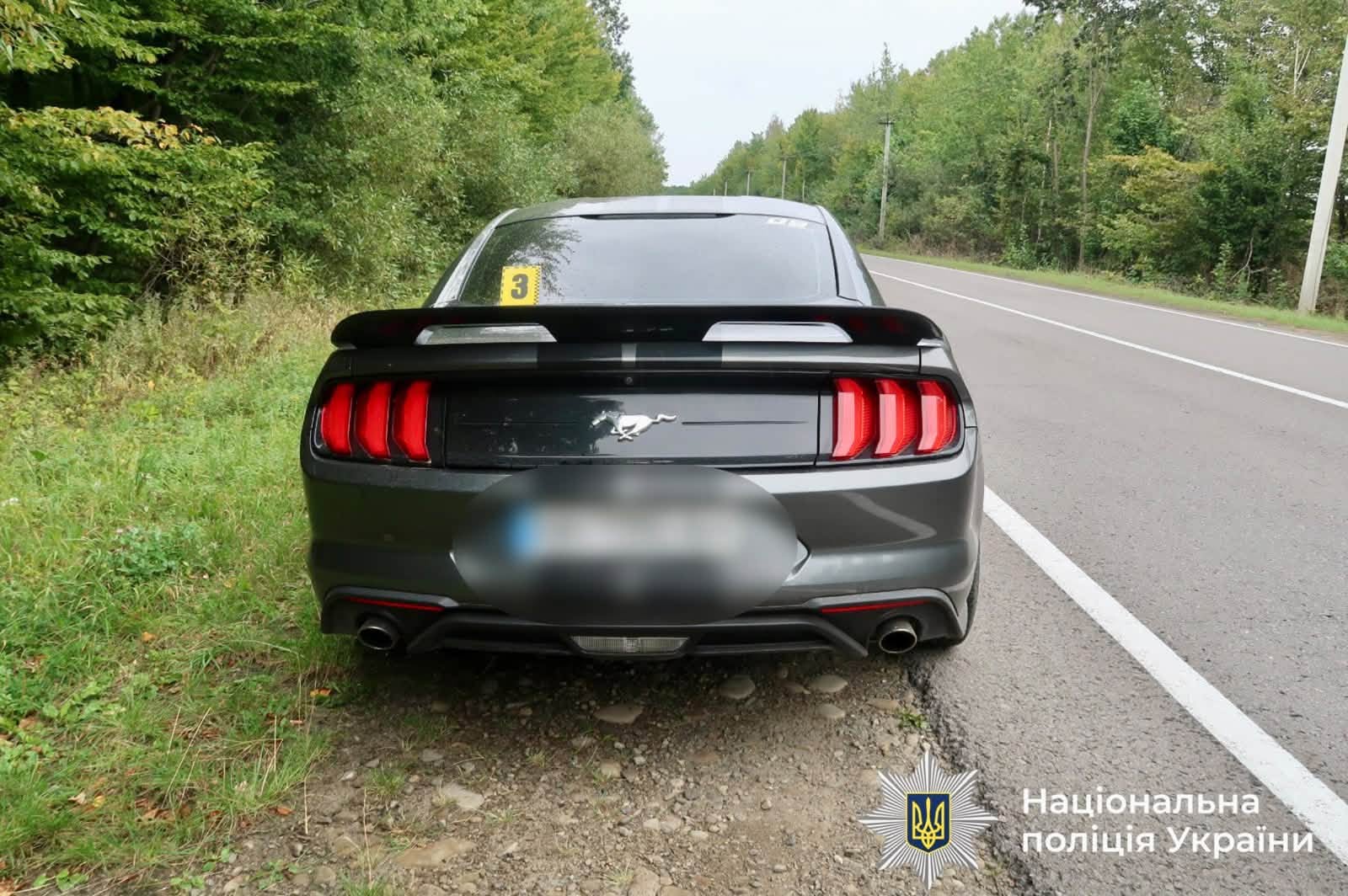 Ford Mustang збив жінку поблизу Рибного: потерпілу госпіталізували (ФОТО)