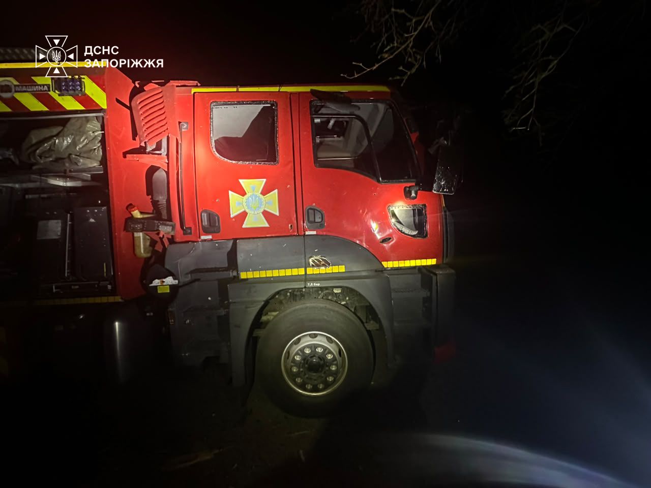 На Запоріжжі росіяни повторно атакували рятувальників під час гасіння пожежі (ФОТО)