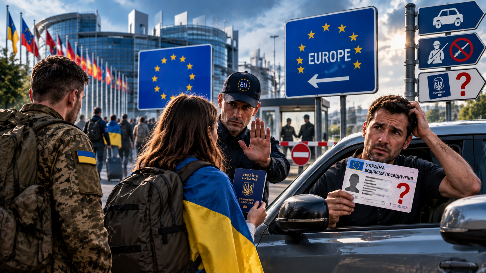 Військовозобов’язаних виганяють, жінок перевіряють, права забирають? Розбираємо нові фейки про українців у ЄС