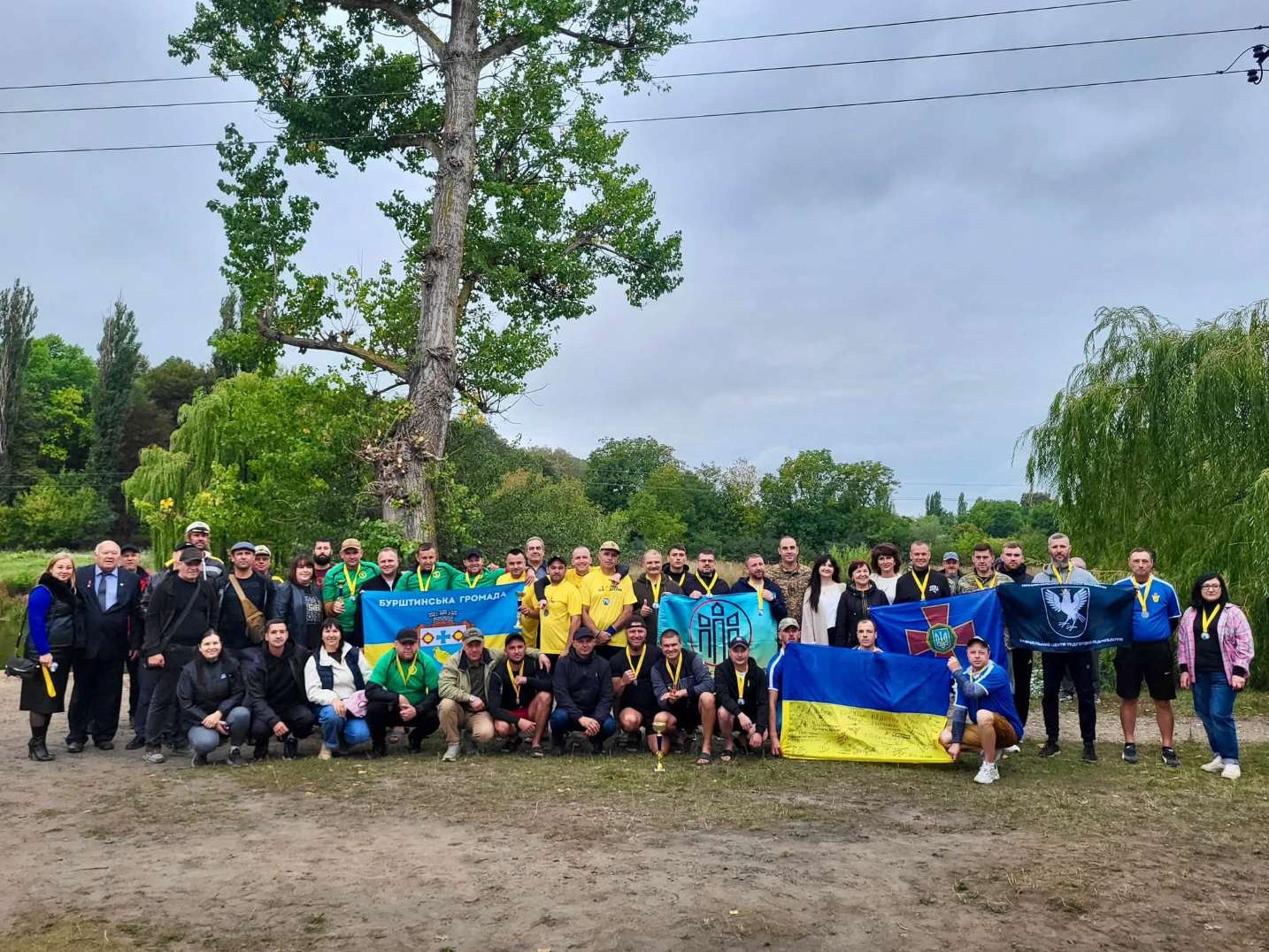 У Бурштині ветерани та захисники змагалися у каякінгу (ФОТО)