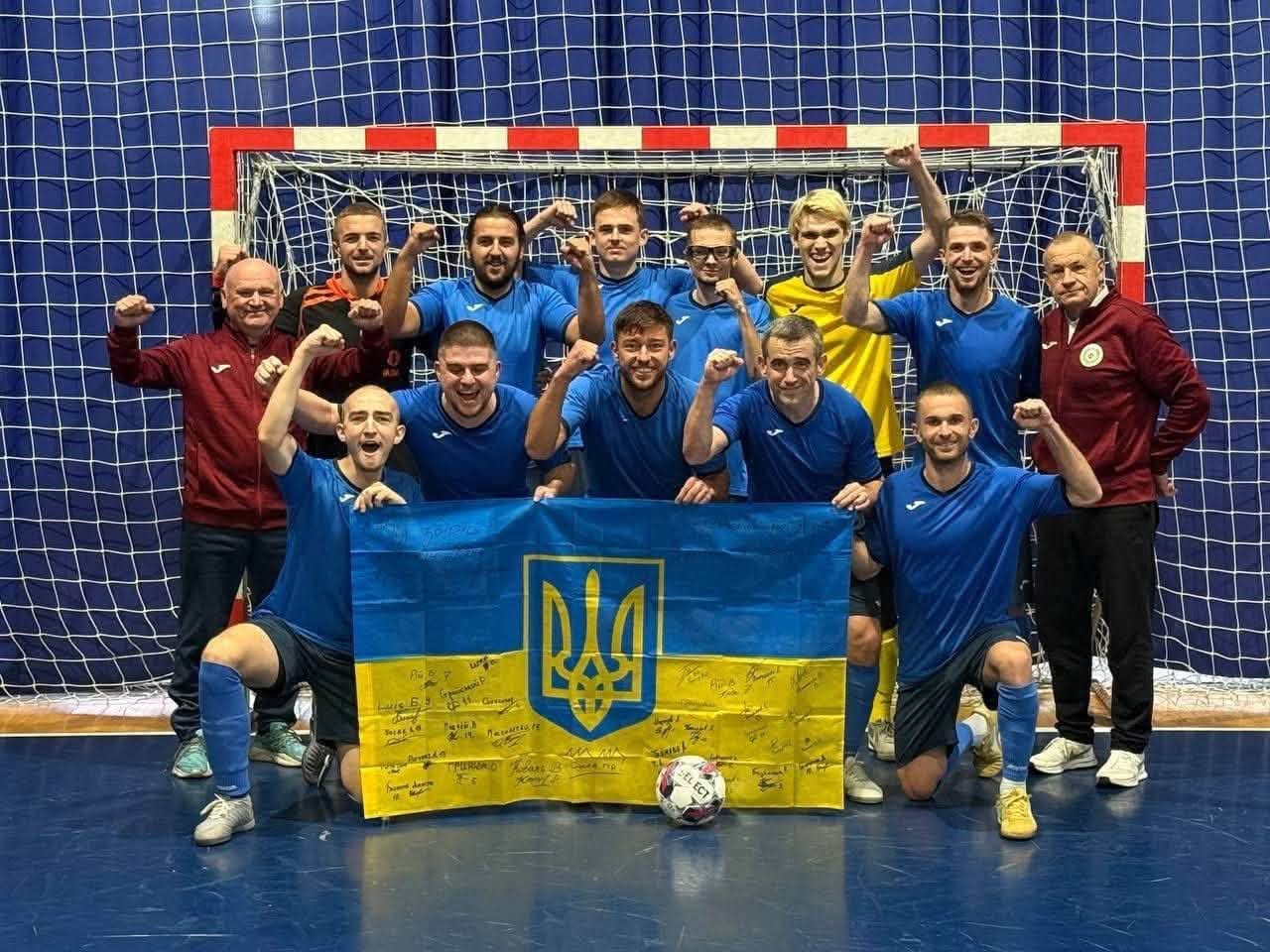 Збірна Прикарпаття вперше стала чемпіоном України з футзалу серед спортсменів із порушеннями слуху