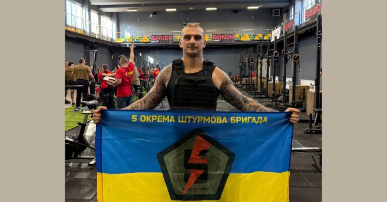 Ветеран 5-ї штурмової бригади Андрій Болобан — переможець «Ігор ветеранів» у кросфіті
