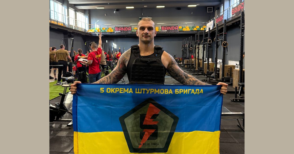 Ветеран 5-ї штурмової бригади Андрій Болобан — переможець «Ігор ветеранів» у кросфіті
