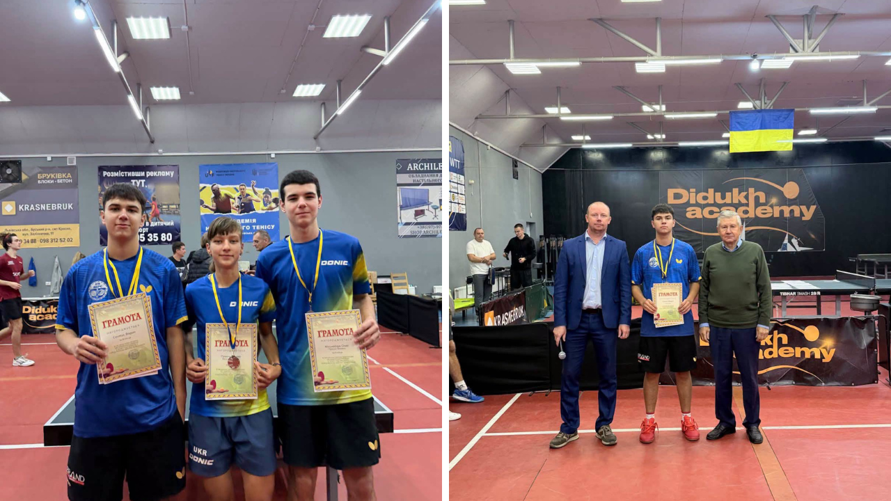 Юні прикарпатські тенісисти вибороли сім нагород на чемпіонаті України (ФОТО)
