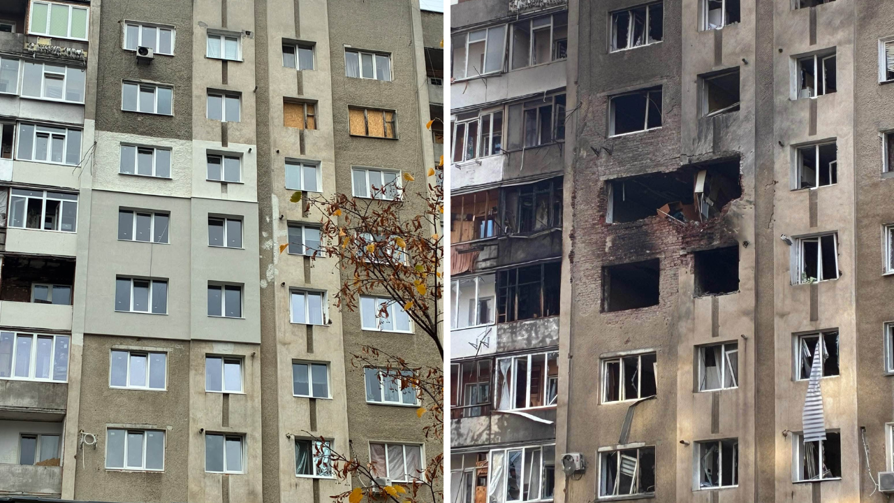 На Коновальця відновили пошкоджений російським “шахедом” будинок: що зробили