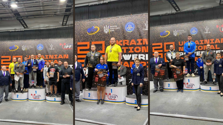 Прикарпатські спортсмени вибороли 10 медалей на чемпіонаті України з класичного пауерліфтингу (ФОТО)