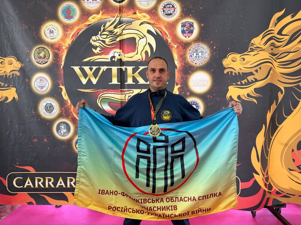 Присвятив перемогу полоненим і зниклим безвісти: військовий з Прикарпаття Михайло Селіванов здобув золото чемпіонату світу з кікбоксингу