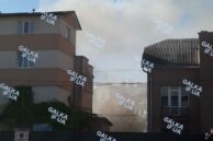 На Залізничній у Франківську горіли гараж та автомобіль (ФОТО)