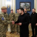 Воїн 102 бригади ТрО Євген «Батя» отримав орден «За мужність» ІІ ступеня від Президента
