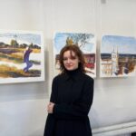«Маріуполь, яким він був до війни»: у Франківському Центрі сучасного мистецтва презентували роботи Аліси Ковальчук (ФОТО)