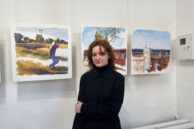 «Маріуполь, яким він був до війни»: у Франківському Центрі сучасного мистецтва презентували роботи Аліси Ковальчук (ФОТО)