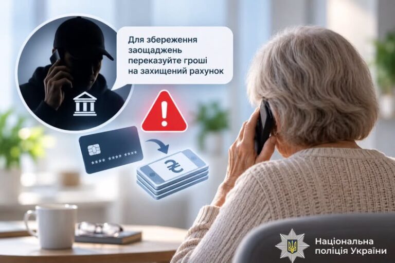 Один дзвінок коштував 300 тисяч: на Калущині поліція шукає шахрая, який ошукав пенсіонерку
